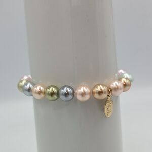 Kenneth Jay Lane Multicolor Pearl Bracelet